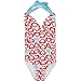 ROXY Heart N Soul Girls Swimsuit - White/Red