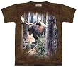 Woodland Sentry Moose T-shirt 100% Cotton TEENS and ADULTS Short Sleeve Shirt