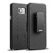 Galaxy Note 5 Case, [Belt Clip Holster Case] JOTO Slim Hard Shell Holster Case with Kickstand and Locking Swivel Belt Clip for Samsung Galaxy Note 5 (Black)