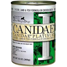 Canidae Canned Dog Food for Senior Dogs, Platinum Chicken, Lamb & Fish Formula (Pack of 12 13 Ounce Cans)