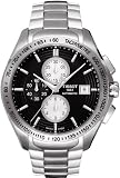 Best Price Tissot Men's T0244271105100 Velco-T Black Chronograph Dial Watch