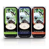 Wine Lover's Chocolate 3-Tin Gift Set, Pair with Cabernet, Merlot, Zinfandel, 10.5-Ounce Gift Set