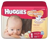 HUGGIES SUPREME Step size 1 - Pack of 40 diapers