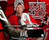 Martin Brodeur New Jersey Devils Autographed/Hand Signed Sherwood Model Goalie Stick