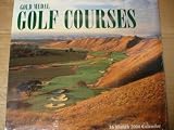 2008 GOLD MEDAL GOLF COURSES PINUP WALL CALENDAR 12 X 11