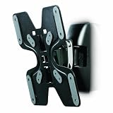 Masterplug Ross Neo LNST200-RO Swivel and Tilt Wall Mount Bracket for 23-37 inch LCD, LED, Monitor and TV Black