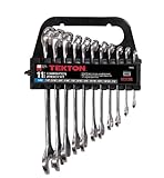 TEKTON 1912 Combination Wrench Set, SAE, 11-Piece