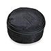 Red Blossom Travel Jewelry Case - Silk Jacquard (Black)