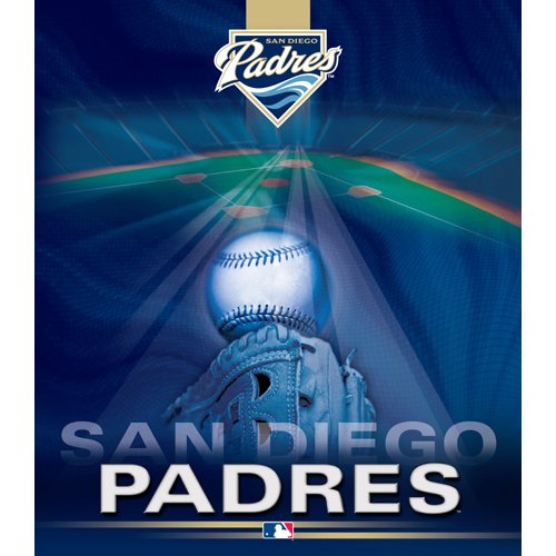 Turner San Diego Padres 3 Ring Binder, 1 Inch (8180057)