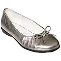 Girls' Xhilaration® Flora Ballet Flats - Silver