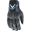Joe Rocket Air Force Tactical Men's Textile On-Road Racing Motorcycle Gloves - Black