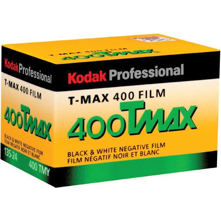 Kodak T-MAX 400 Speed 24 Exposure Professional  Black & White 35mm Film