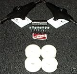 Frontage Pro Black & White Skateboard Deck Trucks Pkg