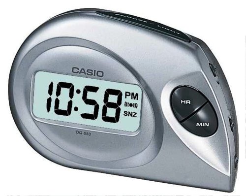 Casio - DQ-583-8EF - Reveil - Quartz Digitale - Alarme repetitive - Eclairage LED