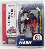 McFarlane Toys NHL Sports Picks Series 10 Action Figure Rick Nash(Columbus Blue Jackets) Blue Jersey Variant