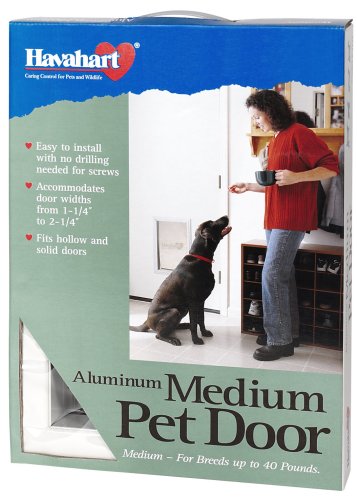 Havahart 7121 Medium Aluminum Pet Door