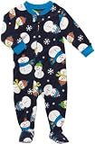 Carter's Snowman Winter Footed Sleeper Pajamas