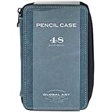Global Art 48 Pencil Case Steel Blue
