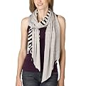 Converse&reg; One Star&reg; Stripe Jersey Scarf - Grey