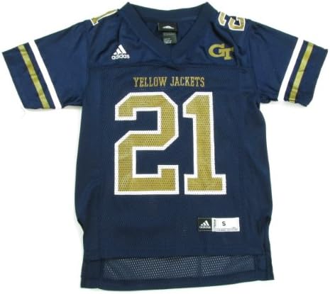 Georgia Tech Yellow Jackets adidas #21 Youth Football Jersey - Navy (Yth XL)