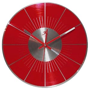 Red Wall Clock