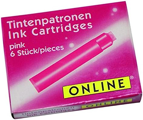 Online Ink Cartridges, Pink, Sold Per Box (6 Catridges)