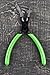 SE 7228RB Professional Rosary Pliers, Green