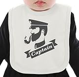 Captain ネクタイを有する有機ビブ Medium