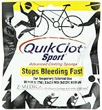QuikClot Sport, Advanced Clotting Sponge 25 gram, 3.5" x 3.5"