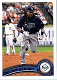 2011 Topps Limited Edition Baseball Card # TBR14 Manny Ramirez Tampa Bay Rays 1B In a protective screwdown display case!