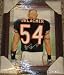 Brian Urlacher Chicago Bears Signed Autographed Framed Canvas Painting Urlacher Sticker and Jsa Coa Matching Numbers Rare