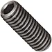 Metric Black Oxide 14.9 Alloy Steel Set Screw, Hex Socket Drive, Cup Point