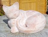 Katze aus Terrakotta 28 cm
