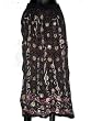 Skirts for Ladies -Black color Sequin Wrap Girls Comfortable Clothing In India Size 35 For Free Shipping