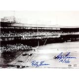 Steiner Sports NFL Ralph Branca/Bobby Thomson Dotted Line Autographed 8-by-10-Inch Photograph With Date