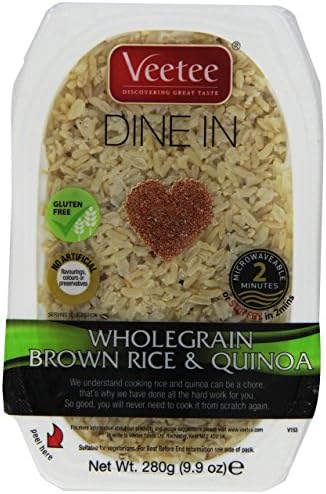 Veetee Dine In Veetee Dine In Wholegrain Brown &amp; Quinoa, 9.9 Ounce