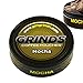 Grinds Coffee Pouches | 6 Cans of Mocha| 18 Pouches Per Can | 1 Pouch eq. 1/4 Cup of Coffee (Mocha)