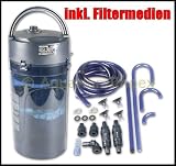 HAILEA H-12 Aussenfilter 1200 L/H bis 285 L 20 Watt Filter Süß und Meerwasser