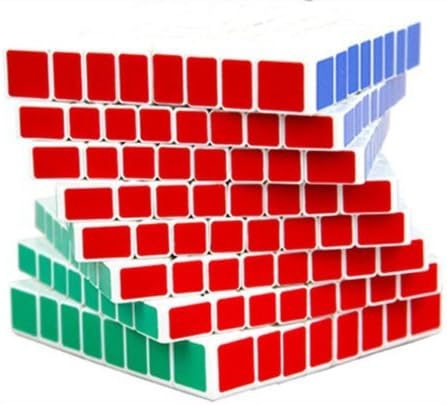 Magic Cube Puzzle White 2x2x2 3x3x3 4x4x4 5x5x5 6x6x6 7x7x7x7 8x8x8 9x9x9 10x10x10 (8x8x8)