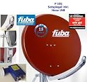 P185 Fuba Sat Spiegel DAA 850 85 cm rot inkl. Hexa LNB