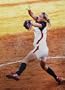Jennie Finch Signed 11x14 Photo - 2004 Olympic Softball Gold Medal - Pitching