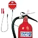 Safety Technology International STI-6255 Mini Theft Stopper, Alarm Helps Prevent Misuse of Fire Extinguishers, Free-Standing or Cabinet Mounted