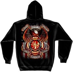 Heroes - Firefighter Hooded SweatShirt