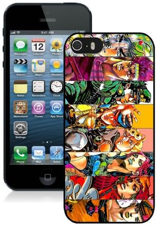 Jojo Bizarre Adventure 1 Black iPhone 5S Cover Case,Beautiful Case