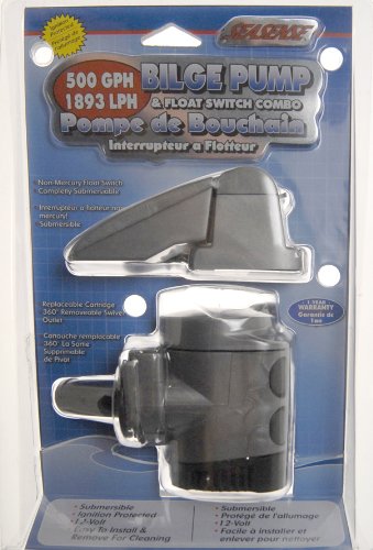 Unified Marine 50010348 Bilge Pump With Float Switch (500 GPH)
