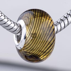 Buy Pandora Style Charm Bead Murano Lampwork Glass (fits Troll Chamilia Too) by Pugster