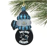 San Jose Sharks All-Star Light-Up Snowman Ornament