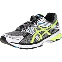 ASICS Men's GT-1000 Running Shoe,Onyx/Lime/Royal,10.5 M US