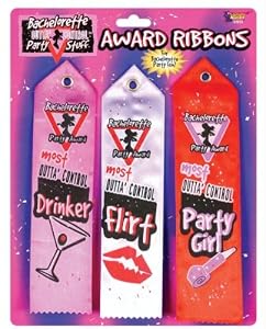 Forum Novelties 57013 Bachelorette Award Ribbons
