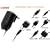 Cellet Universal Retractable Travel Charger With 7 Different Connectors